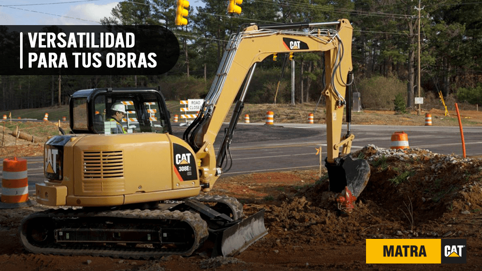 Máximo rendimiento en Miniexcavadoras Cat